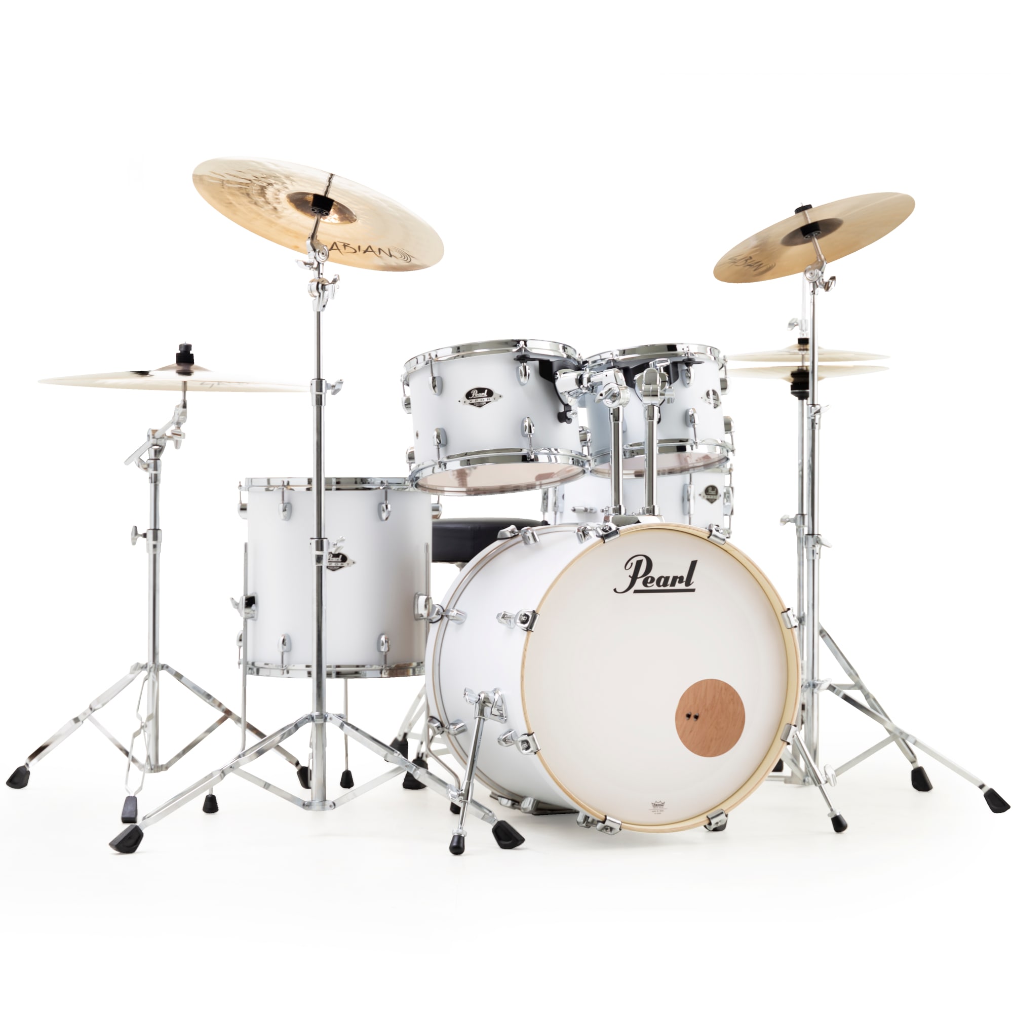 Pearl EXX725SBR/C735 Export Matte White 5-delig drumstel