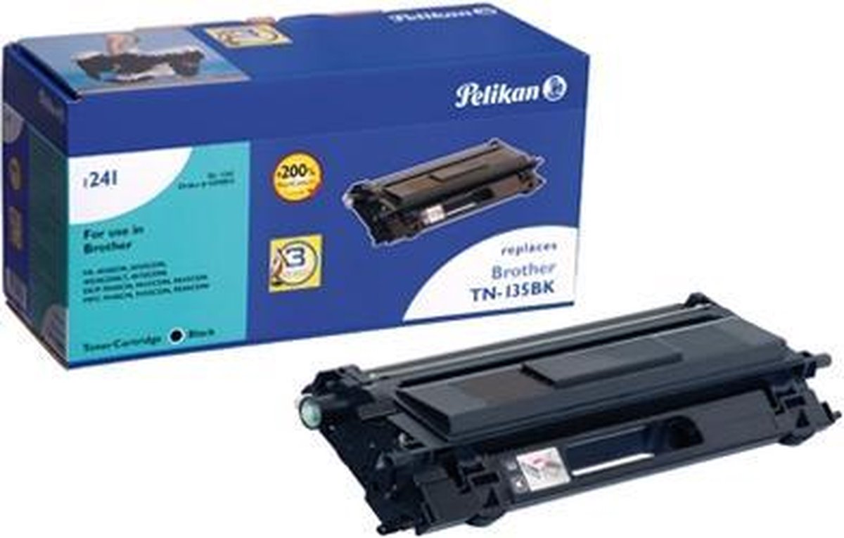 Pelikan Brother TN-135BK black - Zwart