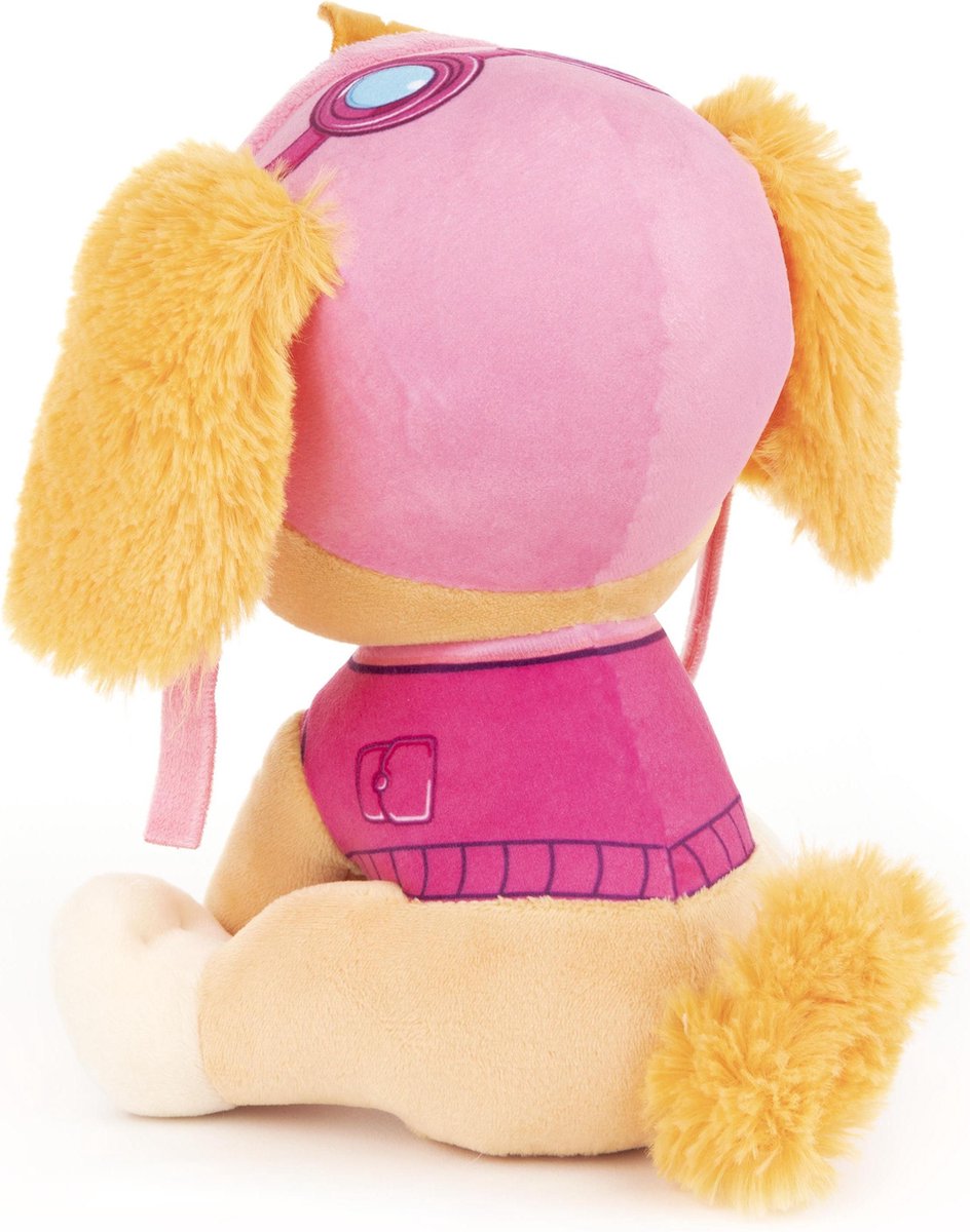 Spinmaster van der Meulen knuffel Skye Paw Patrol 23 cm pluche - Roze