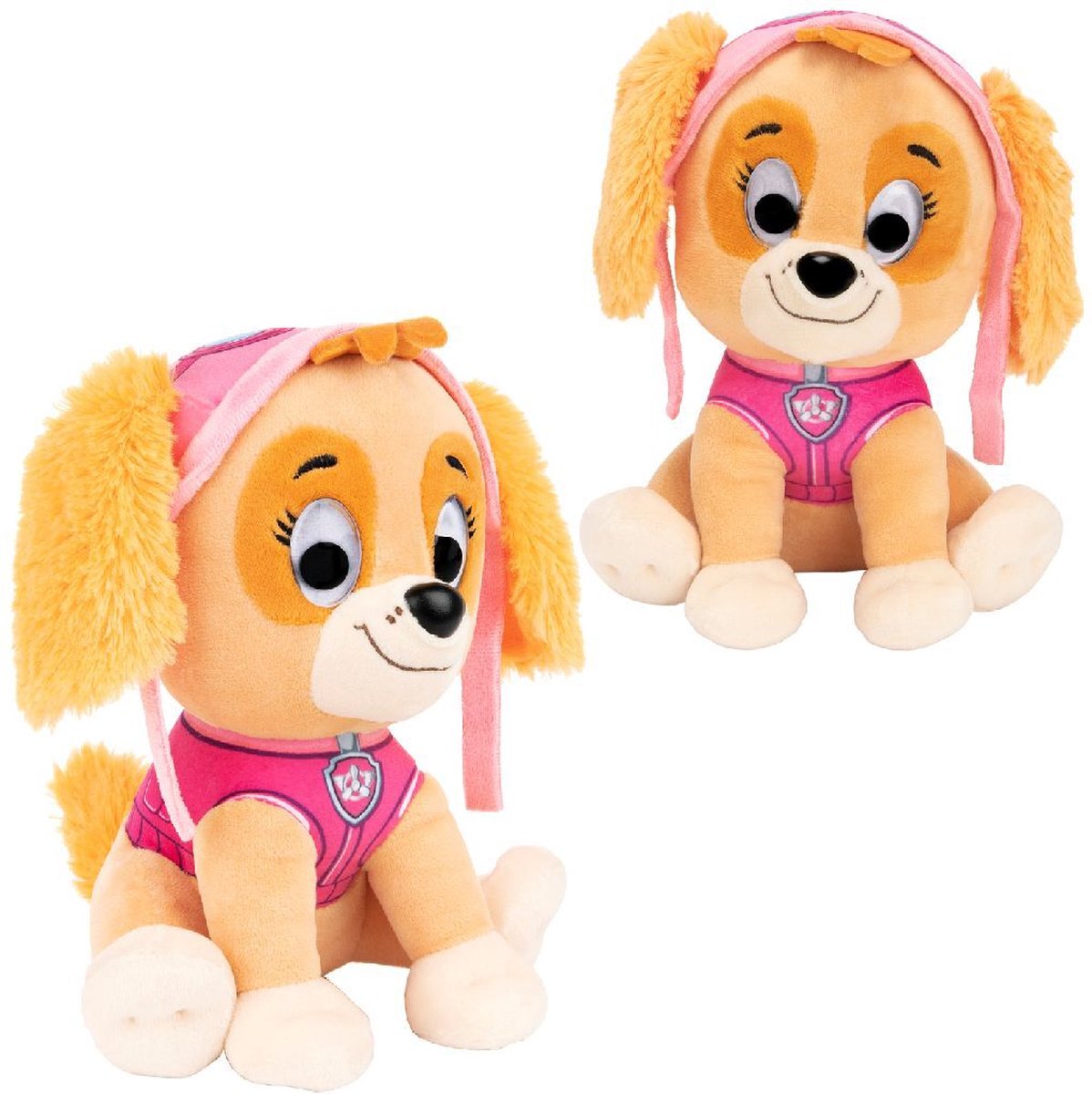 Spinmaster van der Meulen knuffel Skye Paw Patrol 23 cm pluche - Roze
