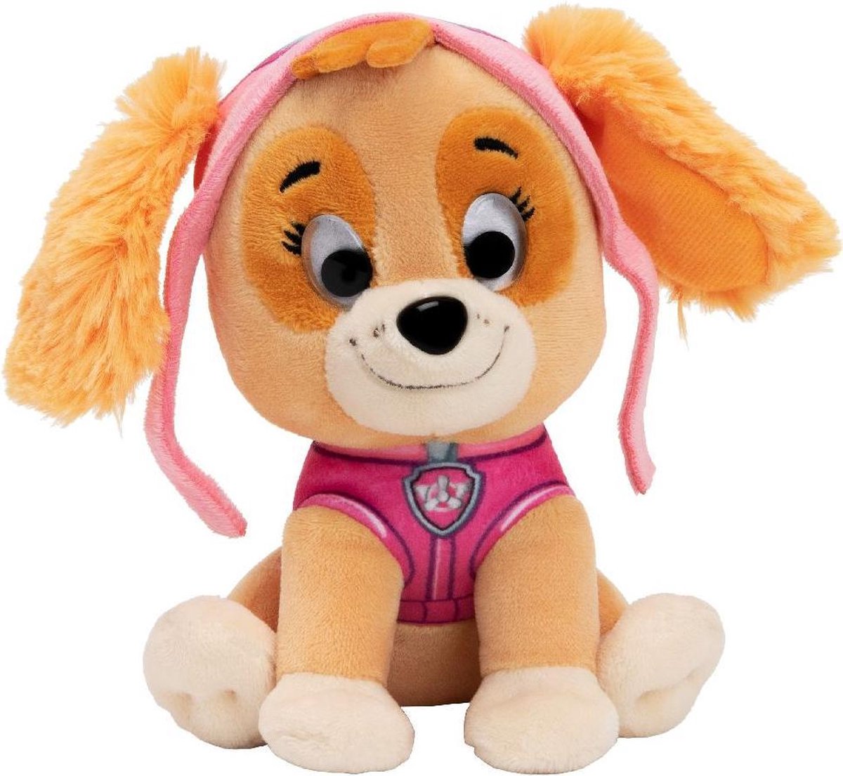 Spinmaster van der Meulen knuffel Skye Paw Patrol 23 cm pluche - Roze
