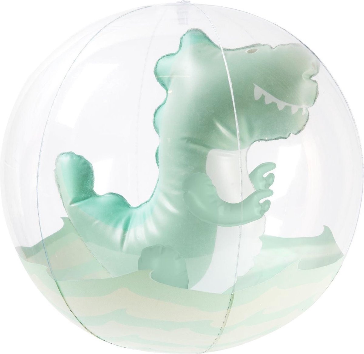 Sunnylife strandbal Inflatable Games Dino 32 cm - Groen