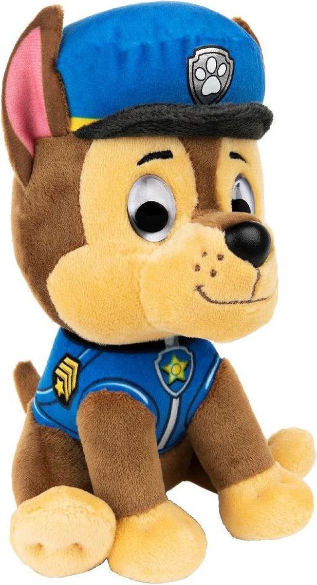 Spinmaster van der Meulen knuffel Paw Patrol 15 cm pluche/bruin - Blauw