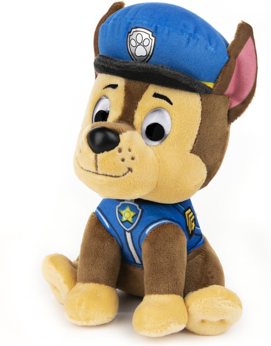 Spinmaster van der Meulen knuffel Paw Patrol 15 cm pluche/bruin - Blauw