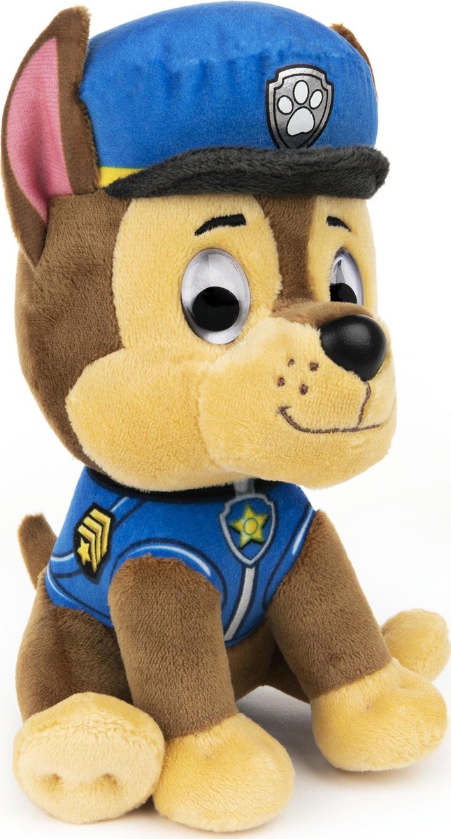 Spinmaster van der Meulen knuffel Paw Patrol 15 cm pluche/bruin - Blauw