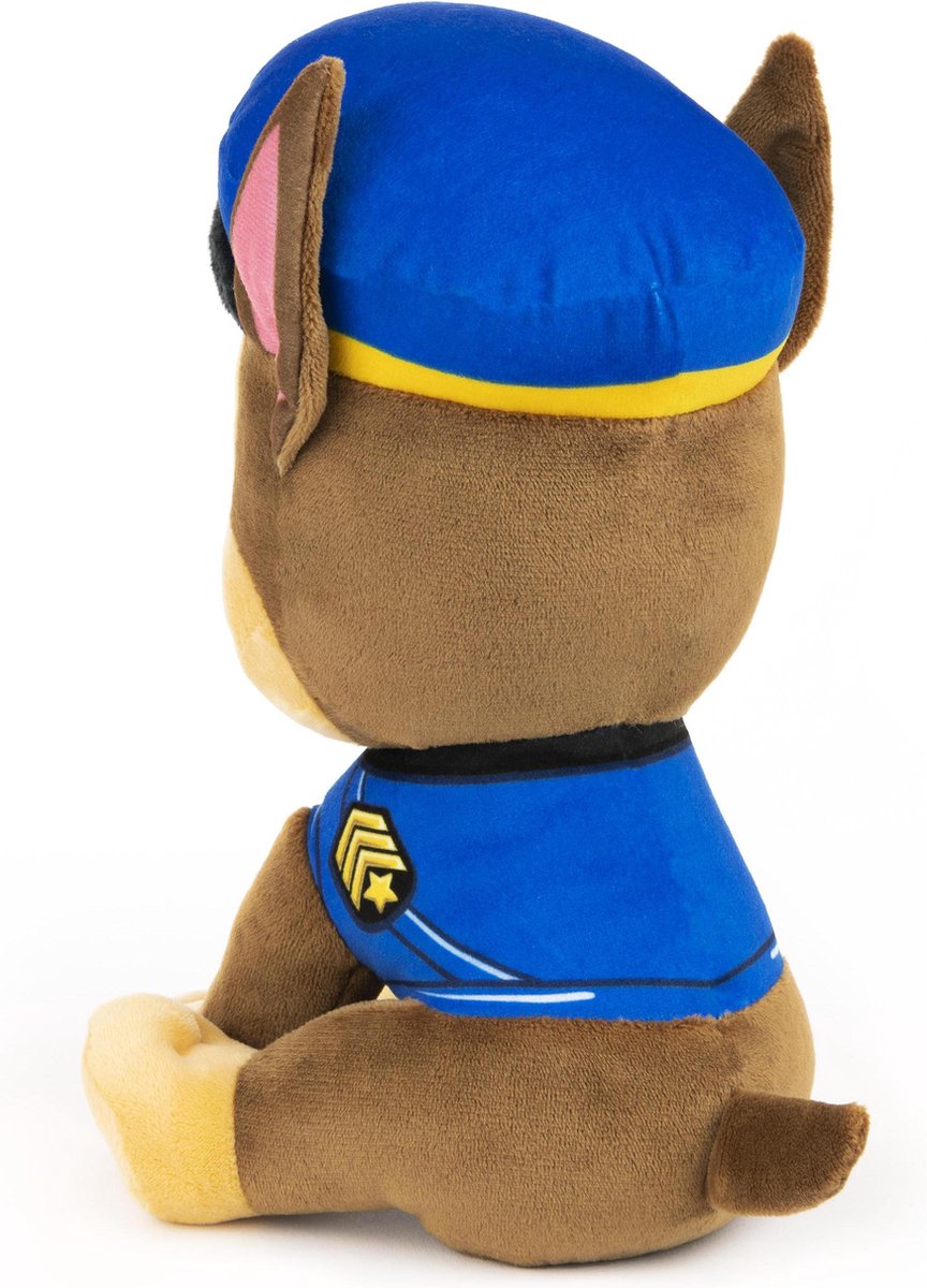 Spinmaster van der Meulen knuffel Paw Patrol 23 cm pluche/bruin - Blauw