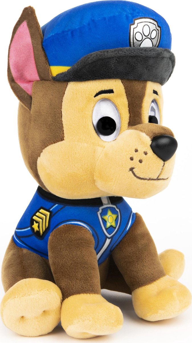 Spinmaster van der Meulen knuffel Paw Patrol 23 cm pluche/bruin - Blauw