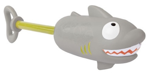 Sunnylife waterpistool haai junior 26 cm/groen - Grijs