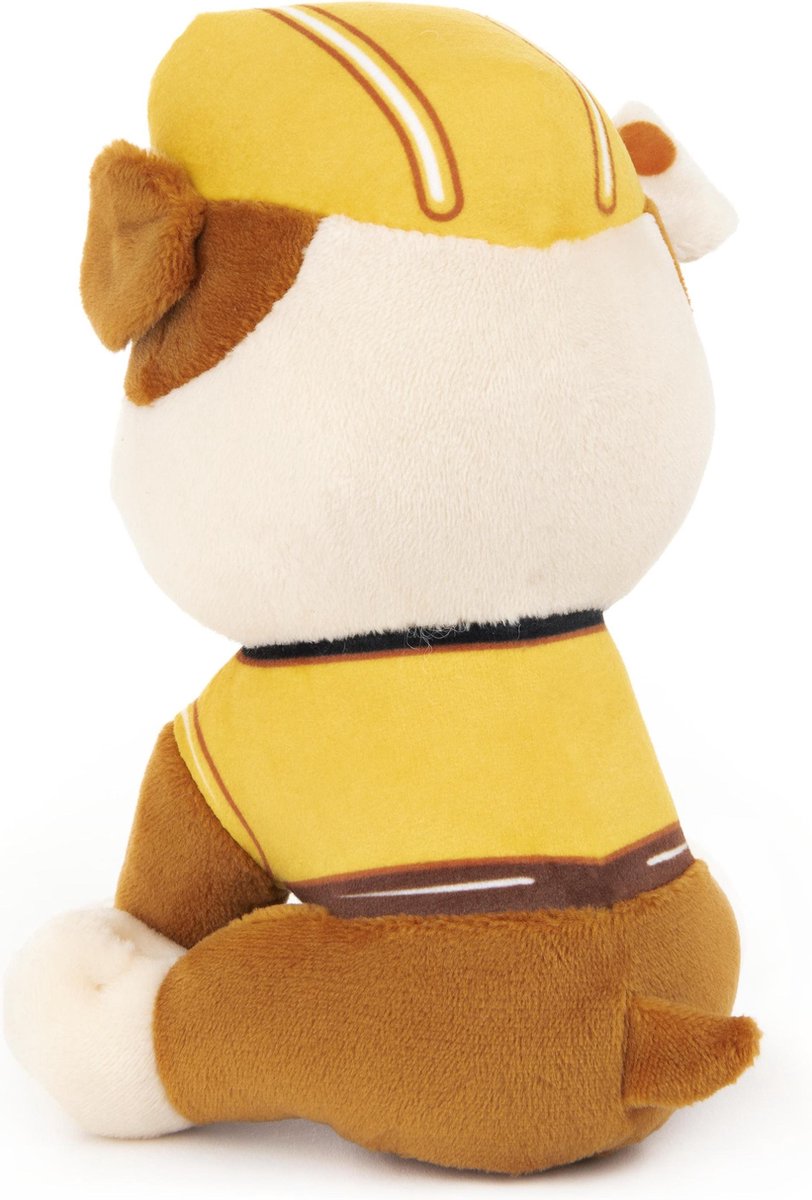 Spinmaster van der Meulen knuffel Paw Patrol 15 cm pluche/naturel - Geel