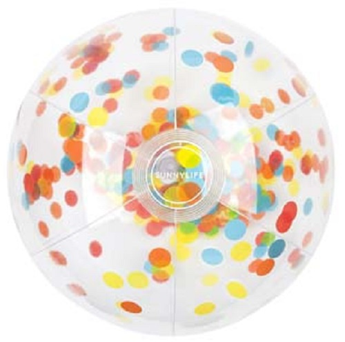 Sunnylife strandbal Inflatable Games Confetti 35 cm