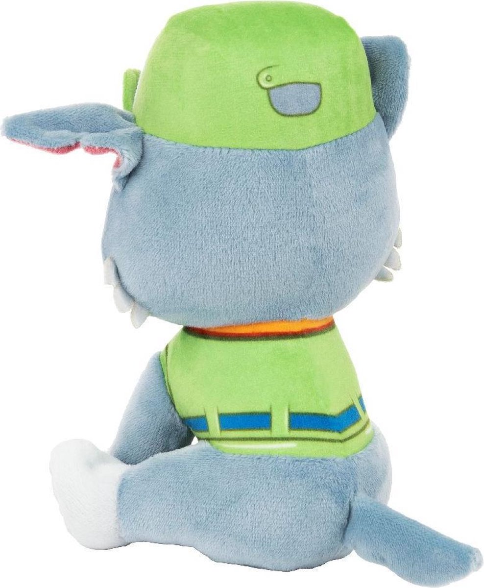 Spinmaster van der Meulen knuffel Paw Patrol 15 cm pluche/grijs - Groen