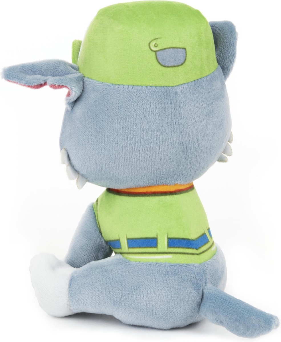 Spinmaster van der Meulen knuffel Paw Patrol 15 cm pluche/grijs - Groen