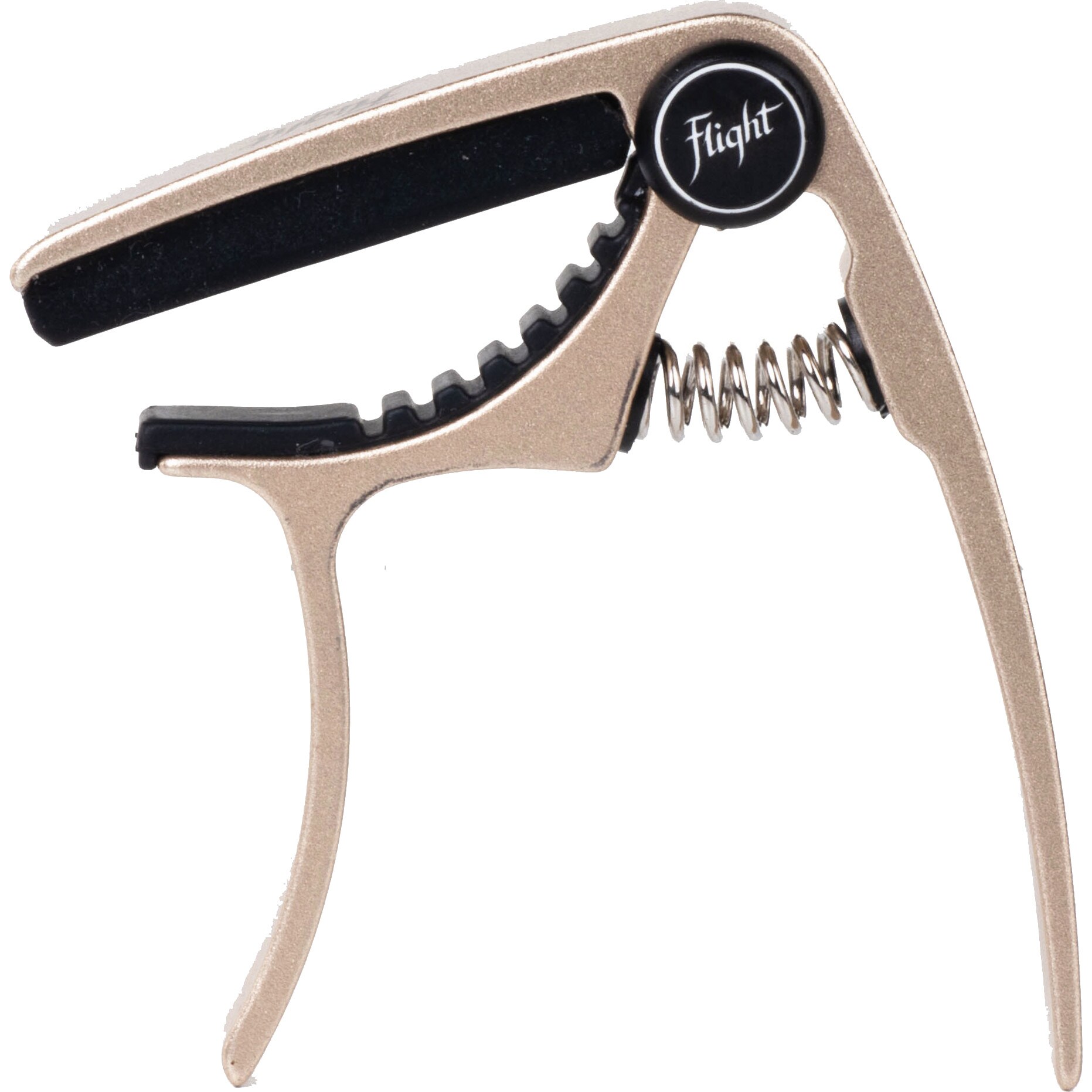 Flight FC-GD Ukulele Capo Gold - capo voor ukelele goud