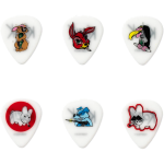 Dunlop Blackline Originals BL109P100 Frank Kozik 1.00mm plectrumset (6 stuks)