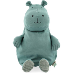 Trixie knuffelnijlpaard Mr. Hippo junior 38 cm katoen - Turquoise