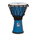 Toca TFCDJ-7MB Freestyle Colorsound djembe 7 inch metallic blue