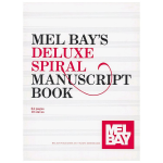 Mel Bay Deluxe Spiral Manuscript muziekpapier 10 balks