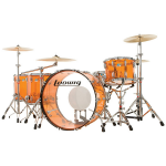 Ludwig L8264LX47 Vistalite Amber 5-delige shellset