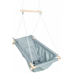 Roba hangschommel 61 x 77 x 28 cm hout/polyester taupe - Grijs