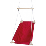 Roba hangschommel 61 x 77 x 28 cm hout/polyester - Rood