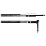 Cordial EI3PR Elements instrumentkabel 6.3 TS jack haaks-recht 3m zwart