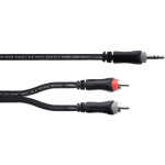 Cordial EY5WCC Elements kabel 3.5mm TRS jack - 2x RCA 5m