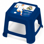 Arditex kruk Real Madrid junior 27 x 27 x 21 cm polypropyleen - Blauw