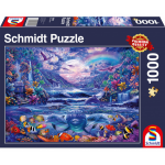 Schmidt Spiele legpuzzel Maanlicht Oase karton 1000 stukjes