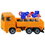 Siku vrachtwagen met verkeersborden (1322) - Oranje