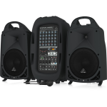 Behringer PPA2000BT portable PA speakerset