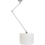 i-Lumen Hanglamp Knik Mette Kap Ø 40 Cm Mat-chroom - Silver