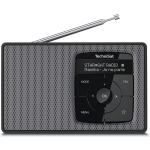 TechniSat Digitradio 2 Mono - Draagbare Dab+ Radio -/zilver - Zwart