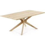 Kave Home Normande Eettafel 200 x 100 cm - Marrón