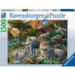 Ravensburger Puzzel 1500 P - Wolven In De Lente