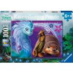 Ravensburger Puzzel 100 Stukjes Xxl - De Fantastische Wereld Van Raya / Disney Raya En De Laatste Draak