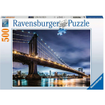 Ravensburger Puzzle 500 P - New York, De Stad Die Nooit Slaapt