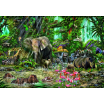 Puzzle 2000 Pieces - African Jungle