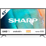 Sharp Aquos 43bl2 - 43inch 4k Ultra-hd Android Smart-tv - Zwart