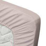 Ten Cate 100% Katoensatijnen Topper Hoeslaken - 160x200 - - Roze