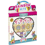 Totum stickervellen Rainbow Pets junior 3 stuks