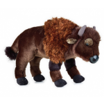 Lelly knuffeldier bizon junior 30 cm pluche - Bruin