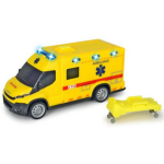 Dickie Toys auto Belgische Ambulance jongens 18 cm 1:32 - Geel
