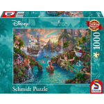 999 Games puzzel Disney Peter Pan 37,5 cm karton 1000 stukjes