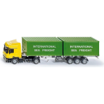 Siku Mercedes Benz vrachtwagen met twee containers/ (3921) - Groen