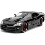 Jada auto Fast & Furious Dodge Viper SRT 10 1:24 die cast - Zwart