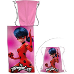 Disney strandlaken Miraculous junior 70 x 140 cm katoen - Roze