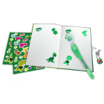 Kids Licensing dagboek met pen Crazy Dino 23 cm papier - Groen