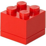 Lego Set Van 4 - Opbergbox Mini 4, - - Rood