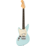 Fender Kurt Cobain Jag-Stang LH RW Sonic Blue elektrische gitaar met deluxe gigbag