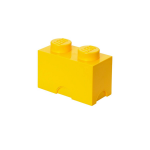 Lego Set Van 2 - Opbergbox Brick 2, - - Geel